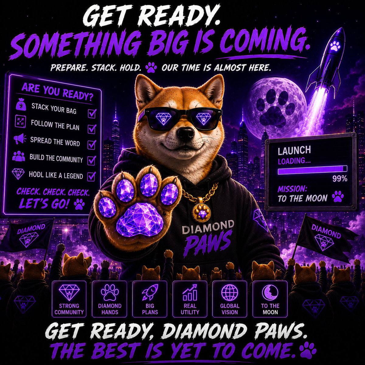 Diamond Paws tweet media