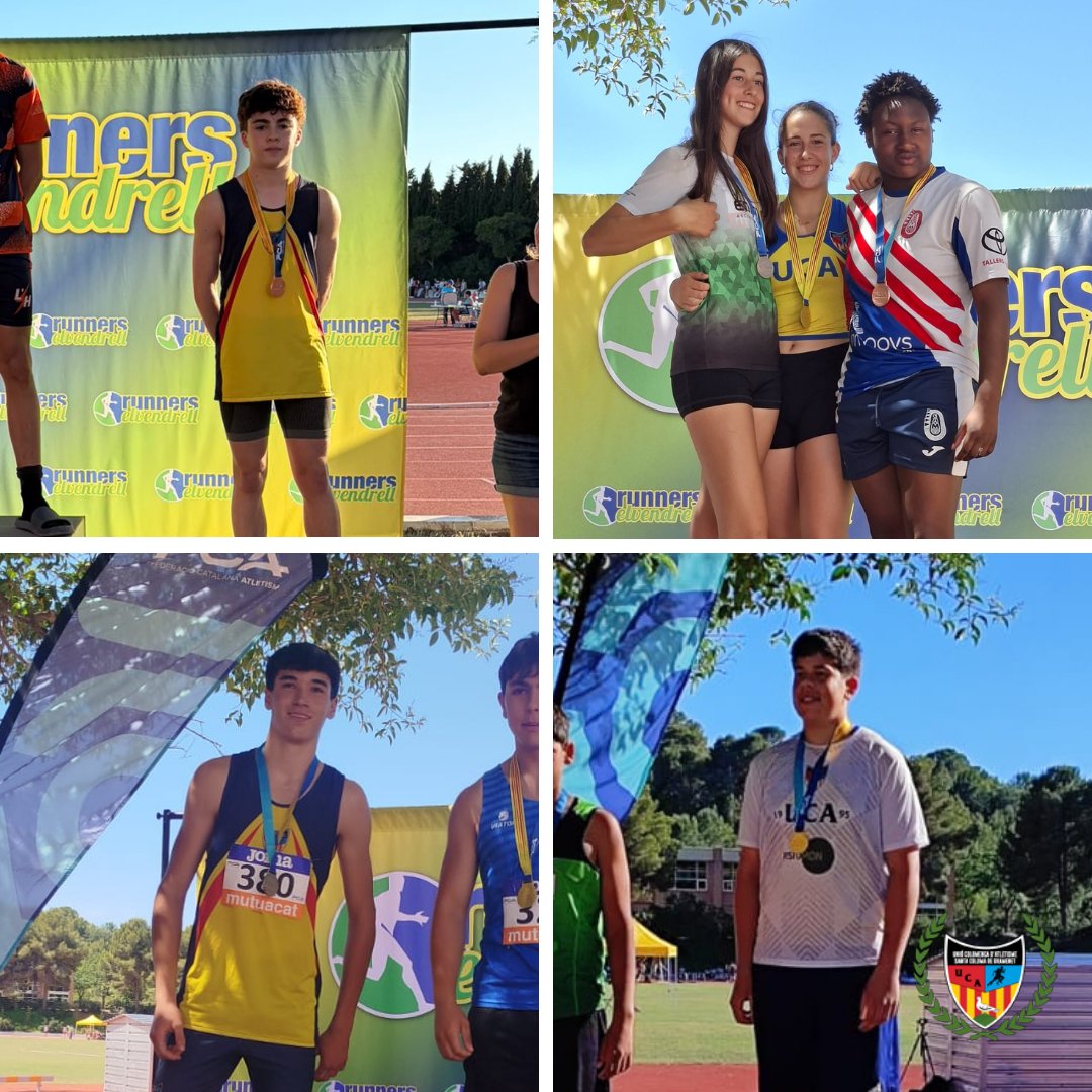 ucatletisme's tweet photo. 💙 Camp. de Catalunya Sub 16 | El Vendrell
16 atletes van participar, destaquem:
🥇 Leo Moreno, al Martell
🥇 Aina Díaz, al Pes
🥈🥈 Eric Llorca, al Disc i Pes
🥉 Álvaro Sánchez, a la Perxa
🍫7️⃣ Oliver Millán, al Disc i Pes
🍫 Xavi González, al Martell
#OrgullUCA https://t.co/gFzod2UCt3
