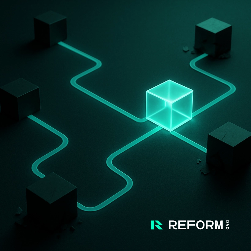 ReformDAO's tweet photo. We didn't set out to build a market maker.

We set out to fix what's broken in market making.

Opacity. Extraction. Misaligned incentives. Zero accountability.

The solution wasn't incremental improvement. It was structural change.

Community ownership. Transparent operations. Shared benefits.