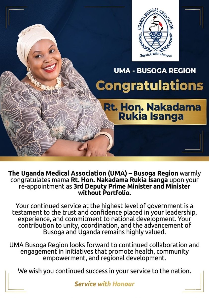 socrate_timothy's tweet photo. Congratulations, Mama. Ryan. Hon. Rukia Nakadama Isanga @Rukianakadama upon your appointment. Your continued commitment to national development and support for the people of Busoga remains highly valued. God bless you abundantly https://t.co/NelzIFefbR