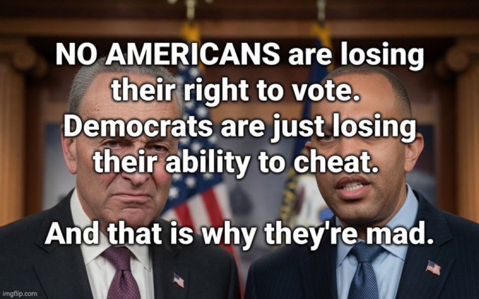 RogerBernards's tweet photo. Imagine a Nation where democrats can’t cheat!!   Imagine a Nation without democrats!!
Pass the Save America Act!!
🇺🇸🇺🇸🇺🇸🇺🇸🇺🇸🇺🇸🇺🇸🇺🇸🇺🇸🇺🇸🇺🇸🇺🇸🇺🇸🇺🇸🇺🇸🇺🇸 https://t.co/dktpjwD9B4