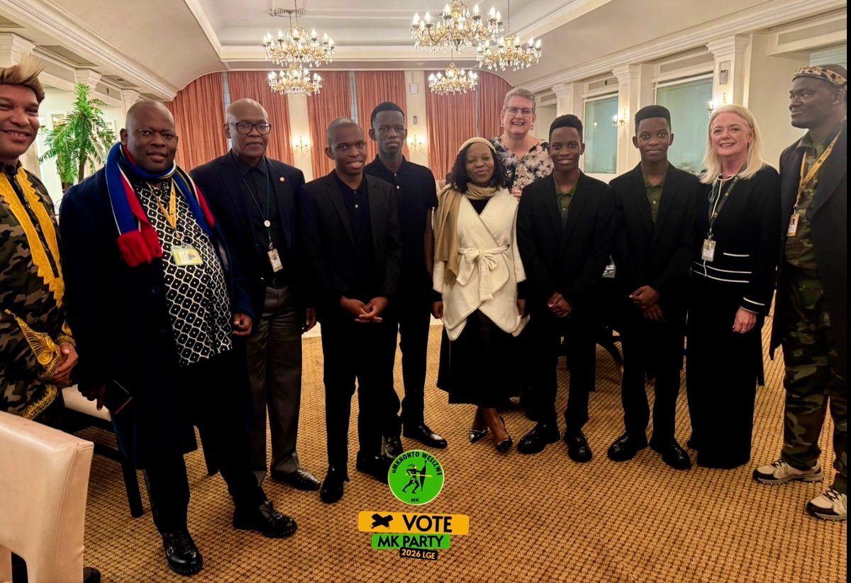 MKParliament's tweet photo. [TODAY]: MK Party Members of Parliament welcomed the family of the late Hon. Nkosentsha Shezi to commemorate the life of a dedicated freedom fighter. Hamba Kahle Comrade. https://t.co/CvHdx7ylMz