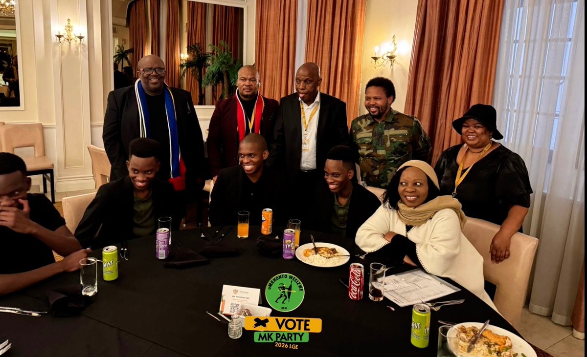 MKParliament's tweet photo. [TODAY]: MK Party Members of Parliament welcomed the family of the late Hon. Nkosentsha Shezi to commemorate the life of a dedicated freedom fighter. Hamba Kahle Comrade. https://t.co/CvHdx7ylMz
