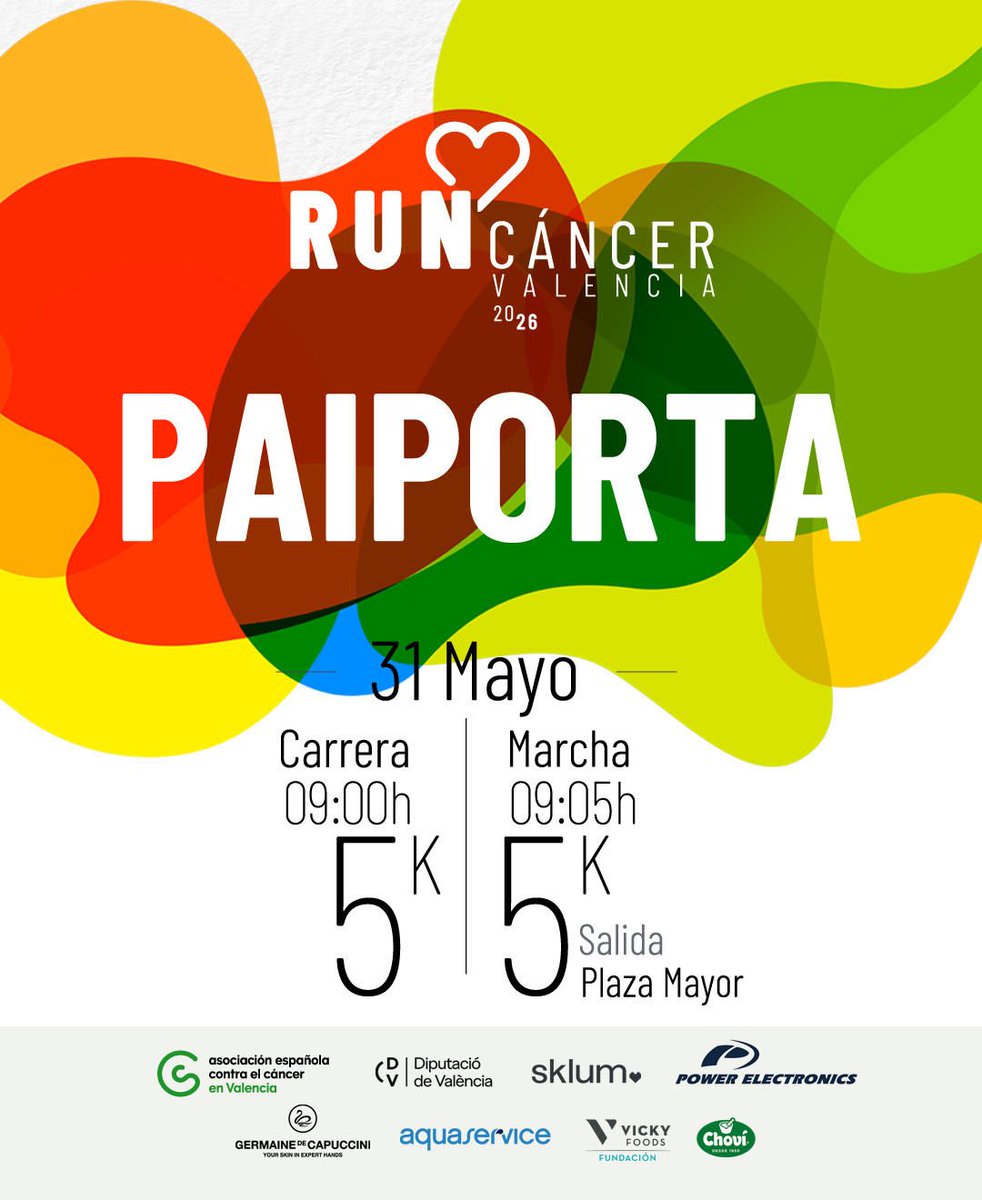 RunCancerVal's tweet photo. Calendario 🗓️ e inscripciones ✍🏻 (5 euros 100% solidarios) 📲 https://t.co/0szHSbfiUG

ℹ️ También puedes acudir a la misma zona de salida el día de la prueba e inscribirte allí mismo (hasta 30 minutos antes del inicio). 

Seguimos sumando por la vida 💚

#RunCáncer #YoSoyLaCura🫰🏻 https://t.co/3Xc0HxKP2d