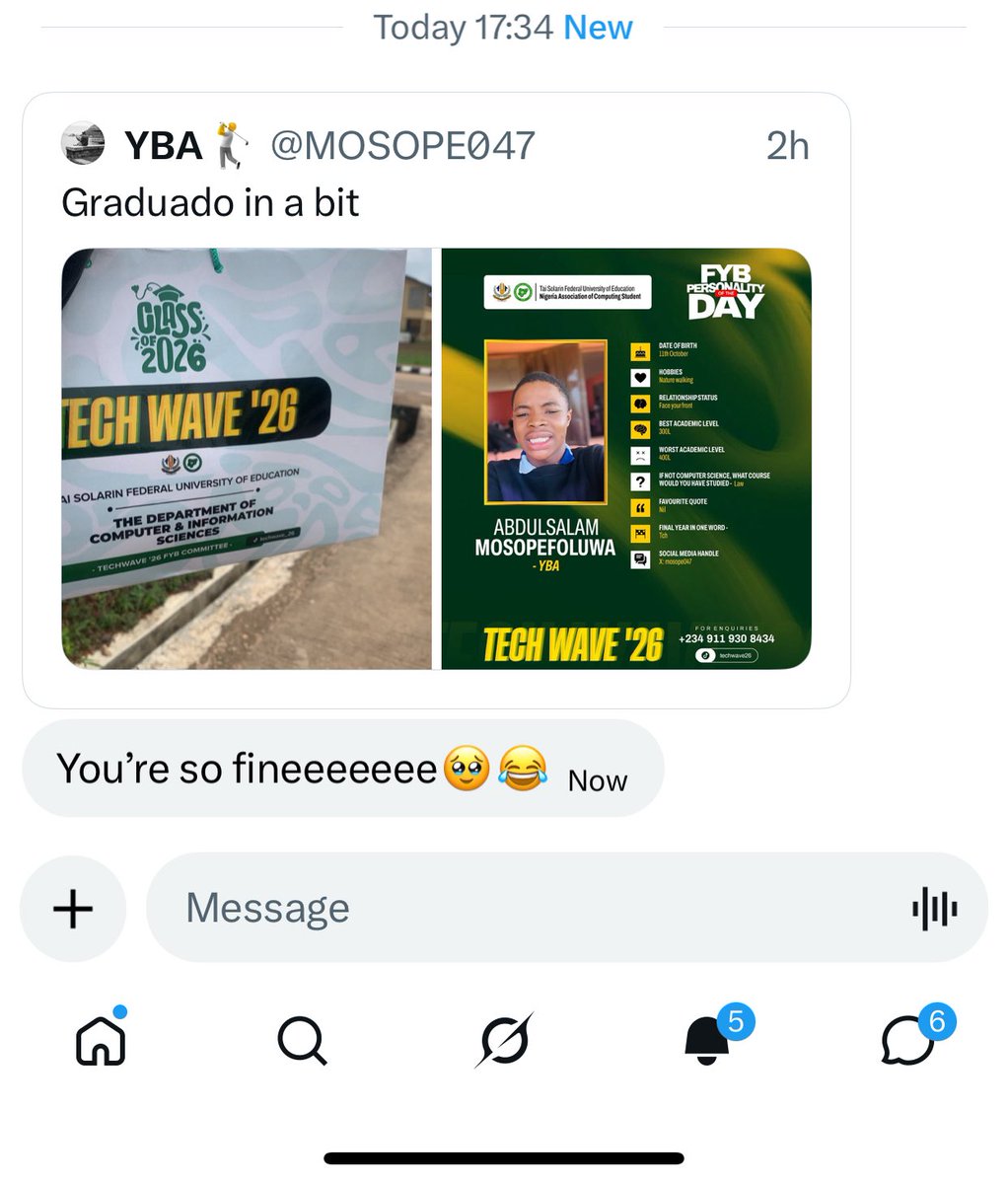 MOSOPE047's tweet photo. Just may things https://t.co/tzWkFgxJyP