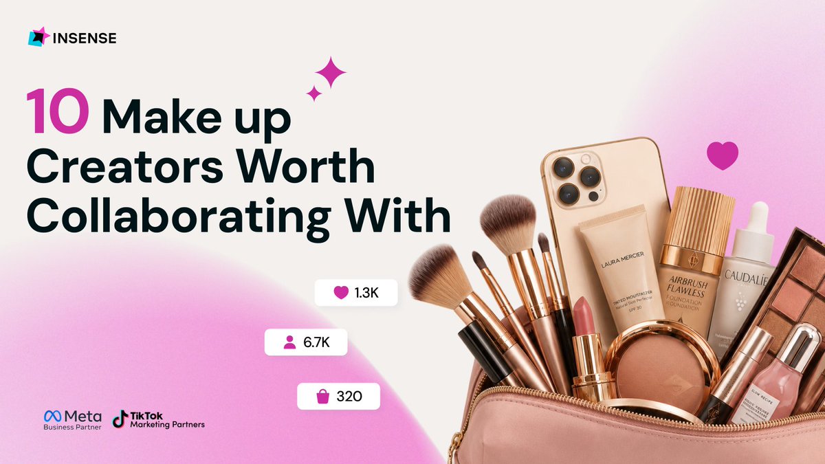 Insense_pro's tweet photo. Finding the right creator isn’t easy. 🌸

But it changes everything.

In this article, you will find:

→ 25 makeup influencers shaping the global beauty industry
→ why their content works
→ who they’re perfect for

👉 Read the article here:
https://t.co/YnHV47tUtJ https://t.co/JPzUMwhUbx