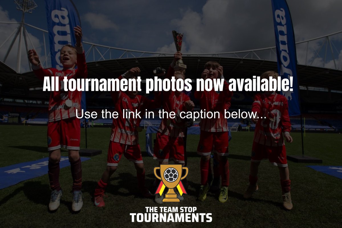 TheTeamStop's tweet photo. Tournament photos from Bolton Wanderers FC, Chorley FC, Fleetwood Town FC and Morecambe FC are now available to purchase! 📸⚽

Find and purchase your photos using the link below 👇
https://t.co/u3vIWITpnT https://t.co/jwUYA8khDb