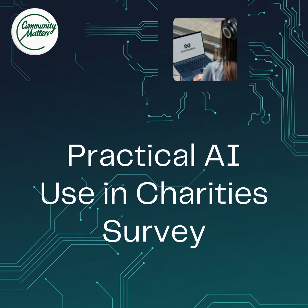 ComMattersYorks's tweet photo. We are exploring how Artificial Intelligence is really being used within the non-profit sector, and we would greatly appreciate your help. Please can you spare 5mins to complete our survey? Thank you. https://t.co/4q7vER4ym8   

#AIsurveyCM https://t.co/QvVUoMvo8q