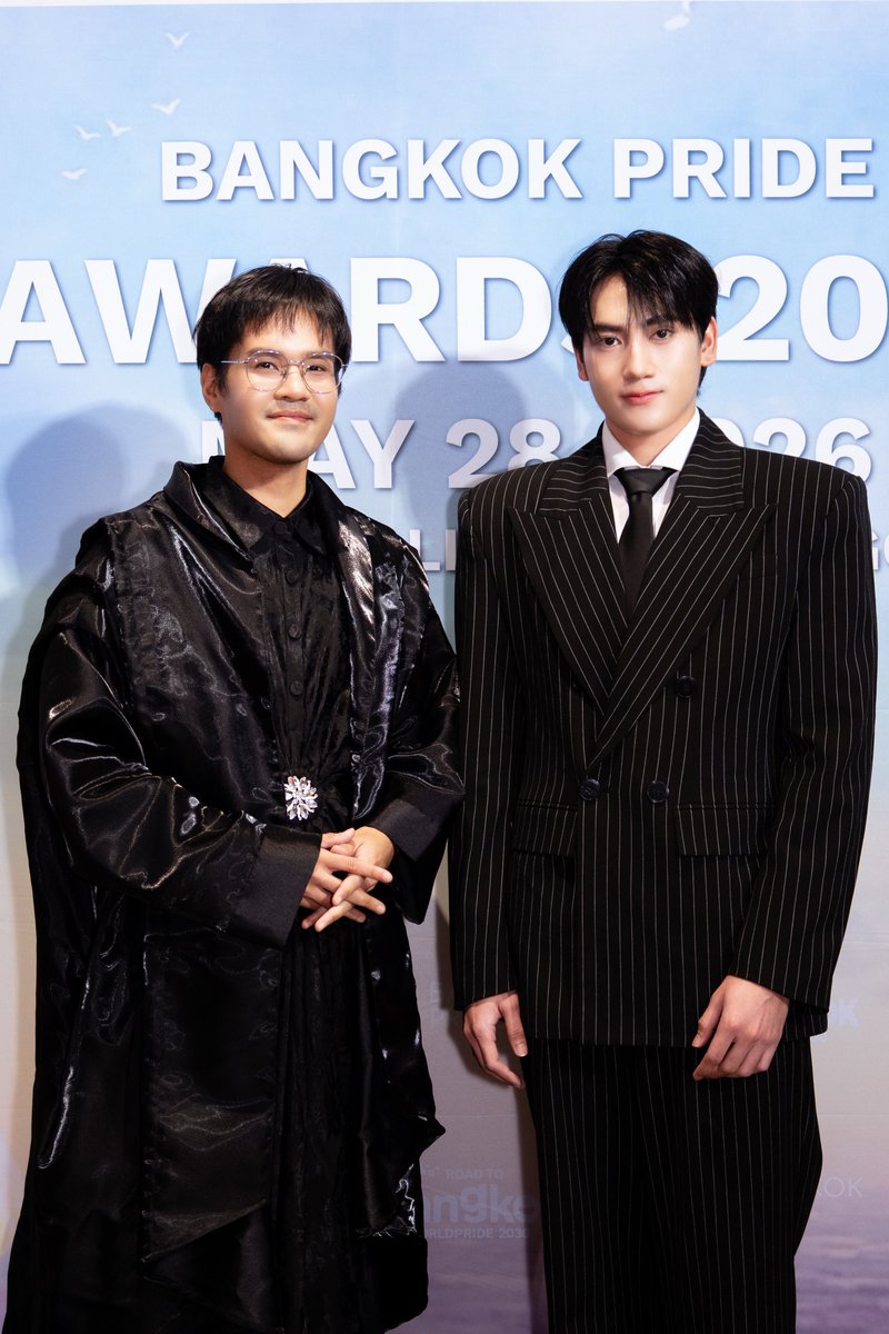 DomundiTV's tweet photo. บรรยากาศร่วมเดินพรมในงานประกาศรางวัล Bangkok Pride Awards 2026 🌈✨️

#BangkokPride2026 https://t.co/0oxdiYxxll