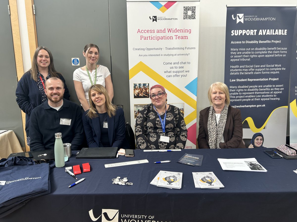 AccessWlv's tweet photo. Over the last couple of weeks, we've been out and about with colleagues from @wlv_uni talking to young people with SEND and their parents and carers about their plans and aspirations for the future. #RaisingAspirations #FuturePlanning https://t.co/W6NgcsQdai