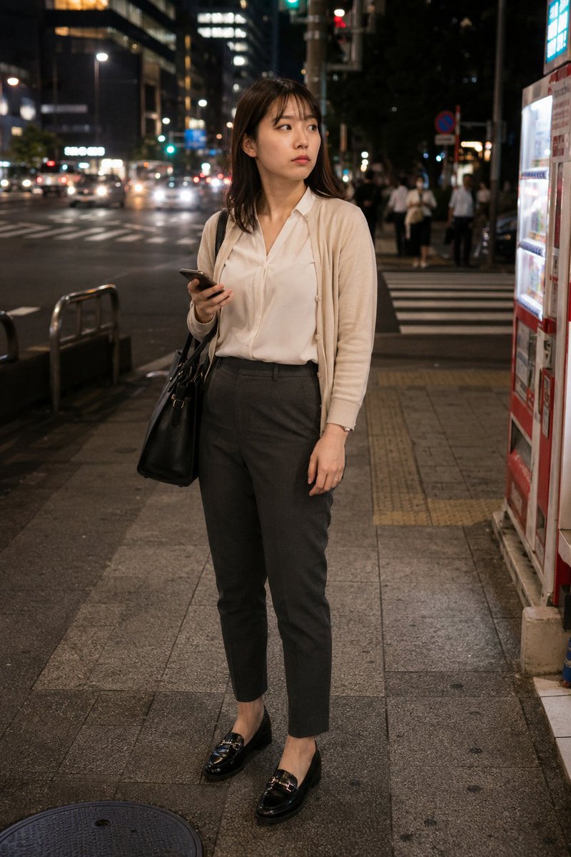本当にいそうなAI美女 tweet media