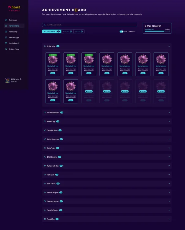 WalkersCNFT's tweet photo. 🚶‍♂️🔥 Are YOU farming the Walkers Airdrop campaigns yet?!

Every single task can reward you with 2+ ADA worth of tokens 💰
And the craziest part? It’s 100% FREE to join 👀
📲 Download the Walkers App
✅ Complete tasks
🎁 Earn rewards

And guess what… 👀
A FULLY GAMIFIED DESKTOP EXPERIENCE is coming soon 🎮💻