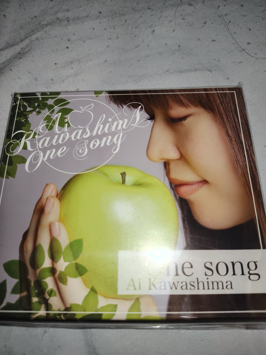【サイジ】川嶋あい One song＋Nostalgic melody 今日の購入報告です！2013年発売のアルバム「ONE SONG」初回限定盤です