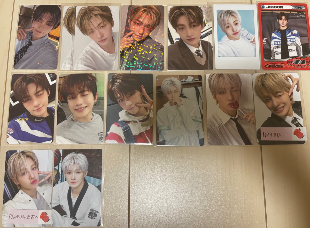 ca4z__'s tweet photo. TWS トレカ 交換 買取 譲渡

譲 画像ジフン🪼

求 PayPay＞メルペイ

常識の範囲内でお値段提示の上お声がけ下さい🙇🏻‍♀️

#TWS #TWS買取 https://t.co/a2UgjDLDJy