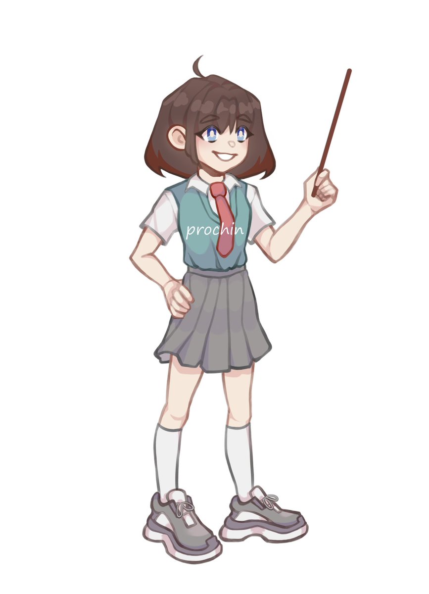prochin11's tweet photo. since I'm a bit busy this month, here's my old drawing of myself :D
#art #sketch #selfsona https://t.co/f8nWIeCka9