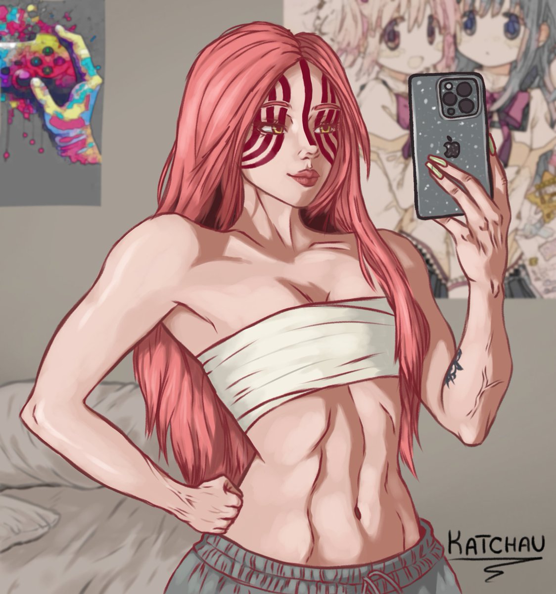 maccuin2003's tweet photo. My drawing of @zira_merz cosplay https://t.co/wosF9Dqran