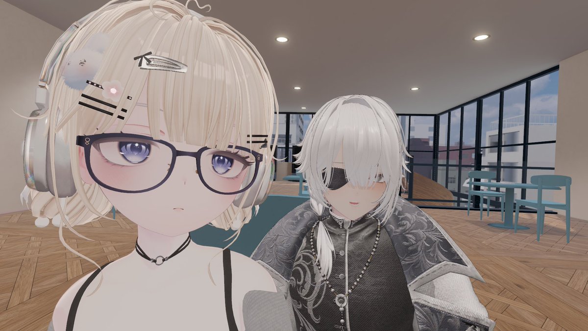 mugi_4165's tweet photo. 特別営業日のときのやつ！！たのしかった！！#VRC_RingIn https://t.co/bzb8nJZfxI