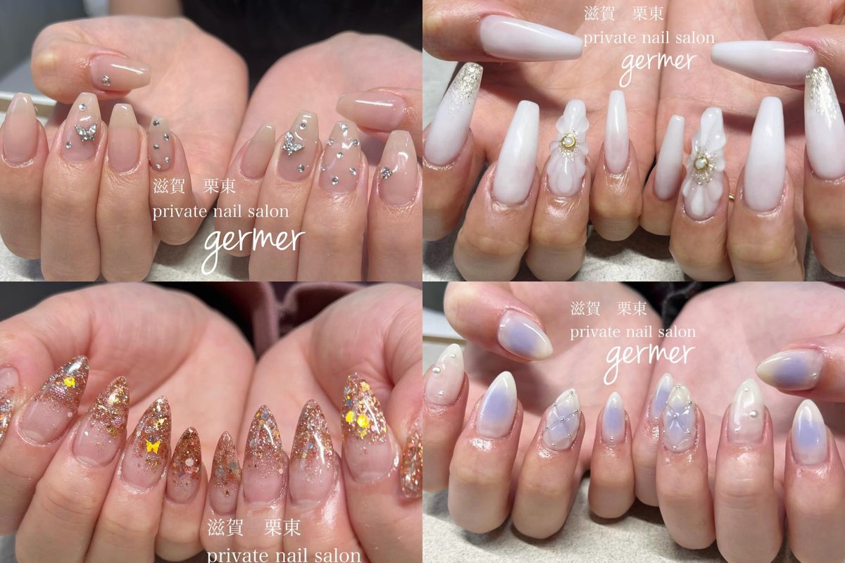 germersoap's tweet photo. 滋賀県栗東市の
プライベートネイルサロンです💅

ネイル検定1級
ジェルネイル検定上級
その他資格有り

ご予約はこちらまで
private nail salon germer【ジェルメ】
https://t.co/KhNU51xOj9

フットネイルも増えてます✨ https://t.co/b10NsSn39n