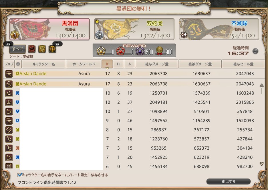 Arsl_ff14's tweet photo. 久々に斬鉄ドリーマーして遊んだ20キル惜しかった・・！ https://t.co/zrJAAwg47h