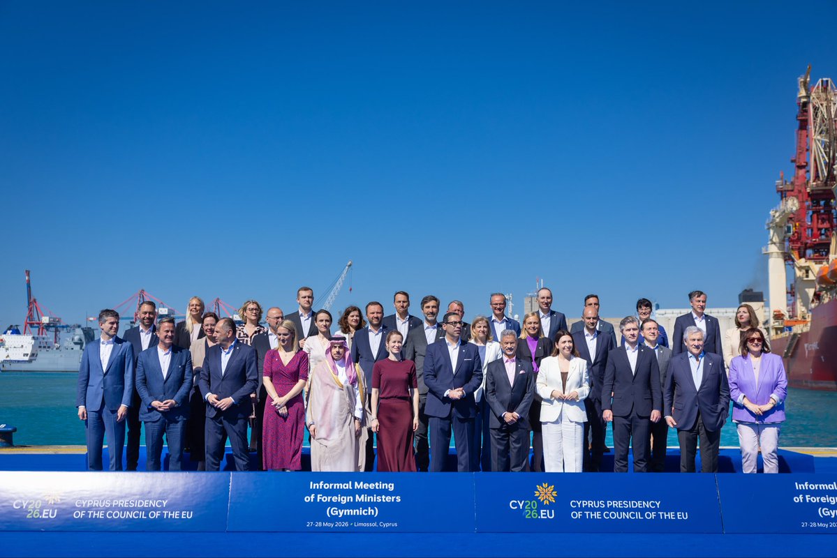 KSAmofaEN's tweet photo. #Limassol | Foreign Minister HH Prince @FaisalbinFarhan participates the Informal Meeting of EU Foreign Ministers. https://t.co/RE0jojmDNB