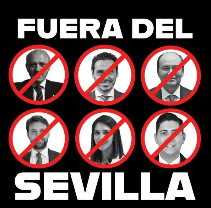 fjsh1905's tweet photo. Hay que recuperar el espíritu del 95 y salir a la calle, hay que obligar a que salgan del #SevillaFC a los que lo están matando... #Biris https://t.co/SZVCTpUgQ9