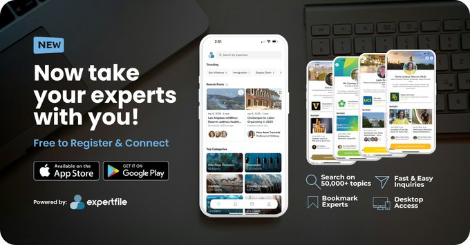 ExpertFile's tweet photo. Get your Friday started off right by downloading our free mobile App!

Access to thousands of experts - right in the palm of your hands! https://t.co/XyGZlLPJI4