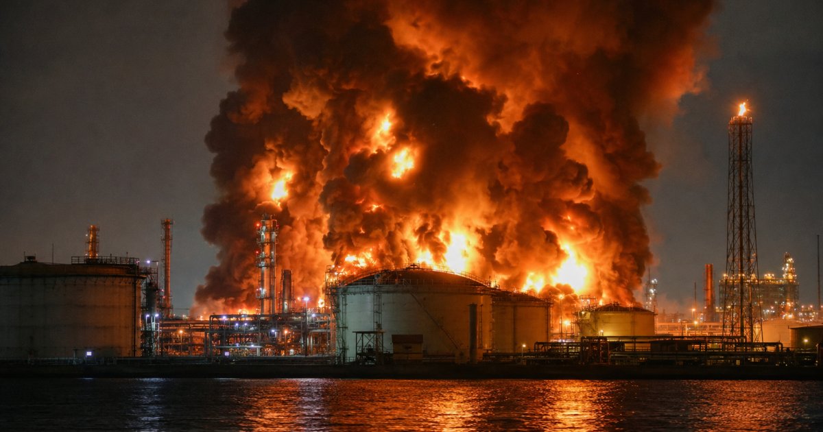 AmericanForce0's tweet photo. #BREAKING: GUYS  🇺🇸❌🇮🇷

 US forces launch a massive strike flattening an IRGC military base in Iran. Reports indicate the facility has been completely  destroyed. 

IRGC leadership reportedly in absolute chaos following the precision hit. Developing. 🇺🇸💥 #Iran #USArmy #MiddleEast