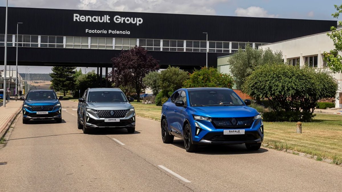 _setram's tweet photo. La Dirección de Renault España y las organizaciones sindicales UGT, CCOO y SCP han desbloqueado la situación al alcanzar un principio de acuerdo en aspectos como la fabricación de los nuevos Austral y Rafale en 2028

https://t.co/xVb5AeZkQR https://t.co/I858U6klVc