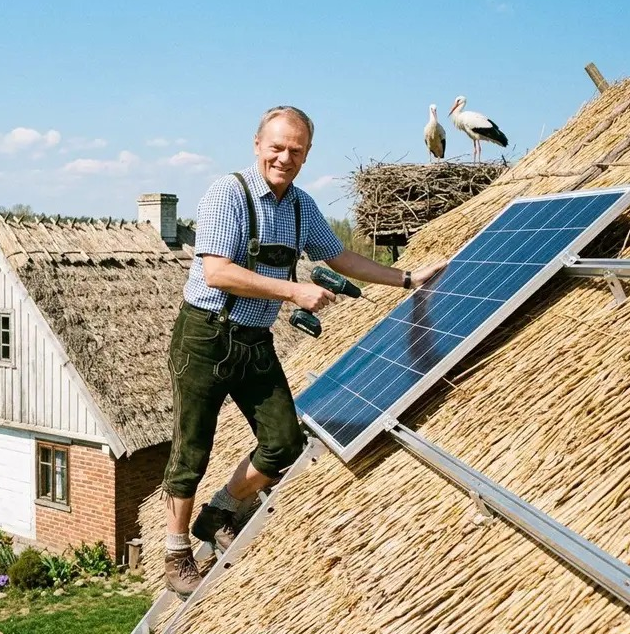 PUsiadek's tweet photo. ☀️ Kupiłeś fotowoltaikę za własne pieniądze. Rząd chce oddać kontrolę nad nią operatorowi sieci❗

Ministerstwo Energii opublikowało projekt rozporządzenia sieciowego. Od 7 września 2026 roku operatorzy sieci dystrybucyjnych uzyskają prawo do zdalnego sterowania falownikami mikroinstalacji fotowoltaicznych i magazynów energii należących do prywatnych właścicieli.
Co konkretnie zakłada projekt:
➡️ Mikroinstalacje od 0,8 kW do 50 kW muszą zapewnić operatorowi zdolność do monitorowania i sterowania w czasie rzeczywistym 
➡️ Operator zainstaluje na twój koszt dodatkowe urządzenie sterujące — ty zapłacisz za jego zasilanie 
➡️ Operator uzyska prawo kontroli wewnętrznej instalacji — dostęp do rozdzielnic, falowników, zabezpieczeń 
➡️ Operator może czasowo odłączyć twoją mikroinstalację od sieci 
➡️ Jeśli odmówisz zainstalowania urządzenia sterującego — operator odłączy cię od sieci

To obejmuje wszystkich prosumentów — w tym tych z instalacjami sprzed lat.

Po co prosumentowi taryfa dynamiczna, optymalne sterowanie czy dodatkowe sterowalne obciążenie, skoro i tak sterować pracą instalacji ma operator sieci dystrybucyjnej?

Państwo przez lata zachęcało do instalacji fotowoltaiki — dotacjami, ulgami, korzystnymi taryfami. Setki tysięcy Polaków zainwestowało własne pieniądze w energetyczną niezależność. Teraz ta niezależność ma zostać im odebrana przez rozporządzenie ministerstwa.⁩