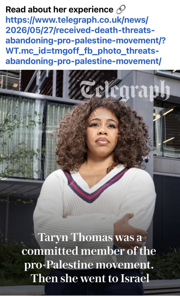 ShimonLevit's tweet photo. After being drawn into the radical organisation as a teenager, Taryn Thomas's drastic change of heart led to online harassment and death threats

Read about her experience 🔗
https://t.co/s4k3VZjBUJ https://t.co/pxuIxaVknJ