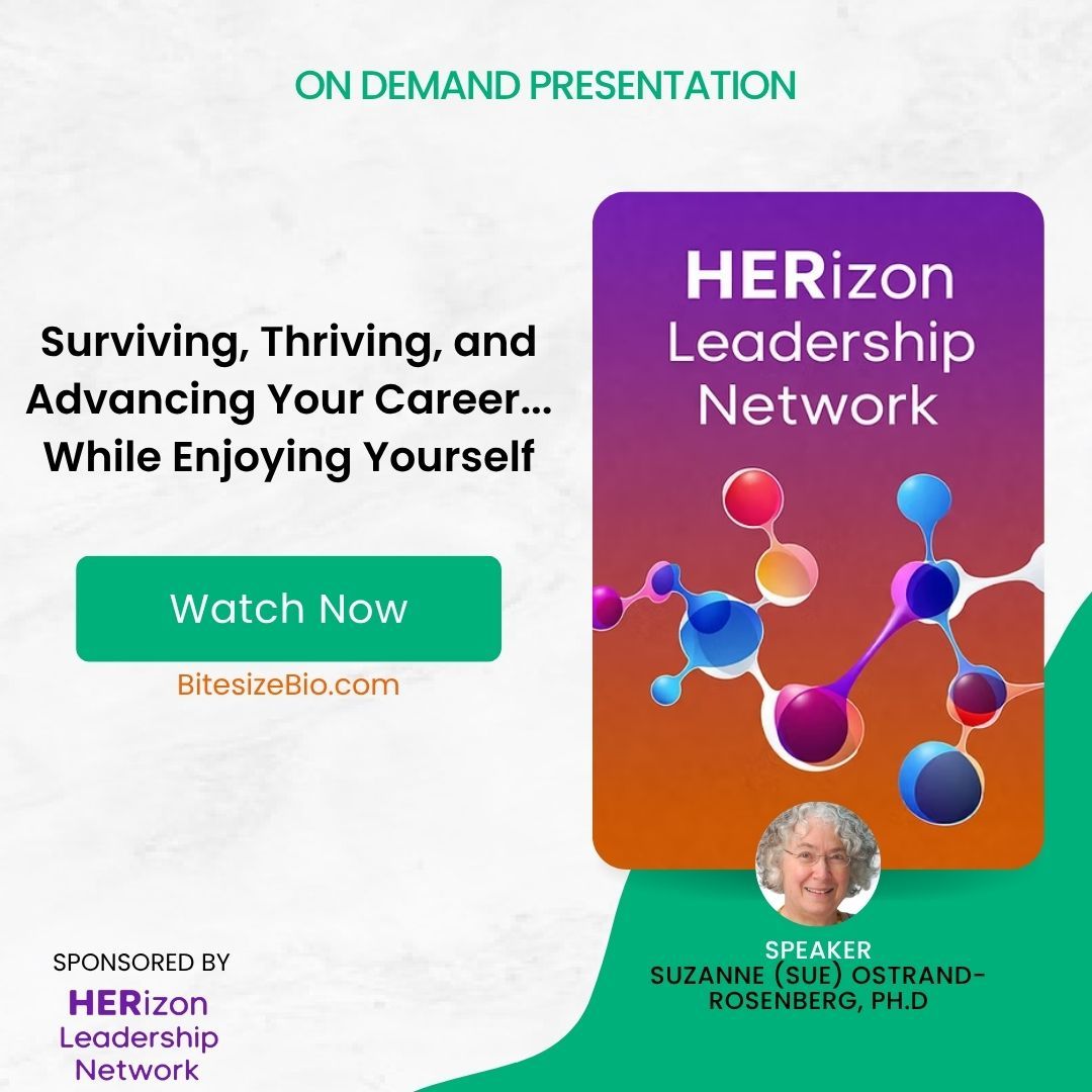 BitesizeBio's tweet photo. Discover strategies for a fulfilling career in science with Dr. Ostrand-Rosenberg. Learn how to leverage creativity, confidence, and communication skills to become a valued contributor in your field. Watch On Demand → https://t.co/lpJHscJ95d https://t.co/O8GGNaZh1D