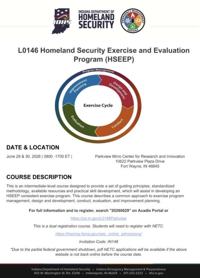 JustinStump's tweet photo. Upcoming courses available at no cost. Register now to reserve your spot. https://t.co/yCvf1OMf0R