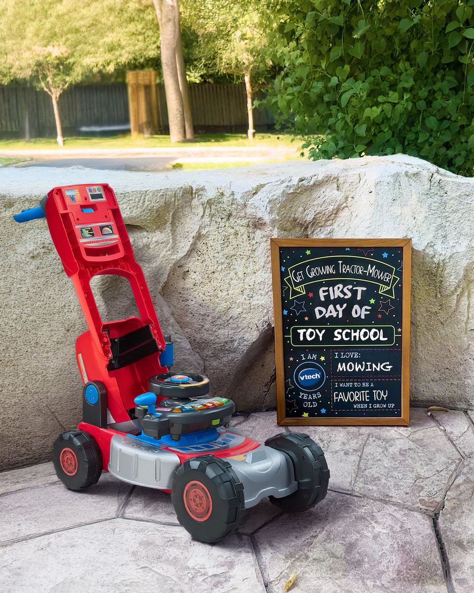 vtechtoys's tweet photo. Aww, he's changed so much 🥹

Congrats to all the kids winding down their first year of school!

#GetGrowingTractorAndMower #VtechToys #ItsMoreThanAToy https://t.co/E9Rjartm9M