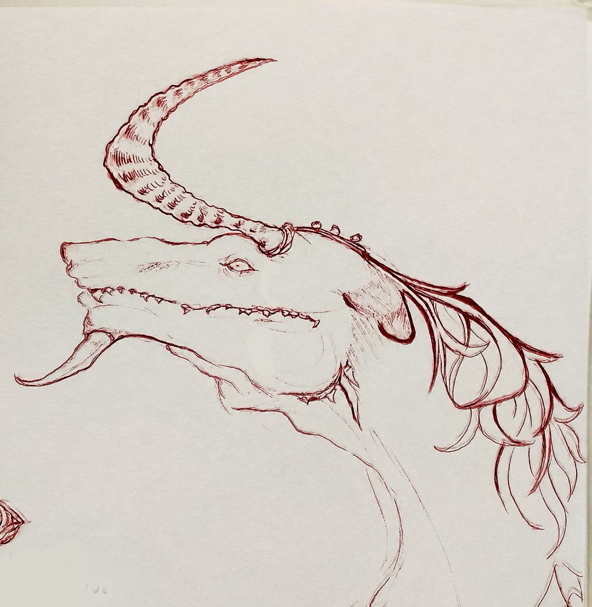 FGeneral3977472's tweet photo. Dragon Loki! The first one is somewhere between hybrid and full form, so he's not as spiky! https://t.co/i9QUhzF0xX
