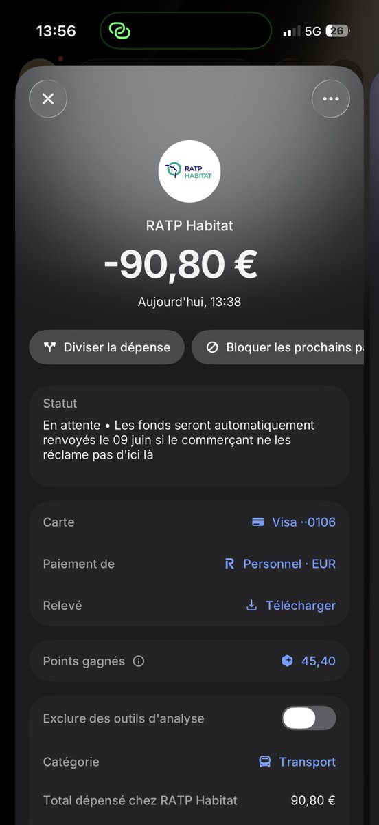 RERBHateAccount's tweet photo. Oui 45€ le navigo, comme indiqué sur ce screen, et c’est pas moi qui paye bien sûr aussi ! 😂😂😂😂 https://t.co/QtfMSOmy83