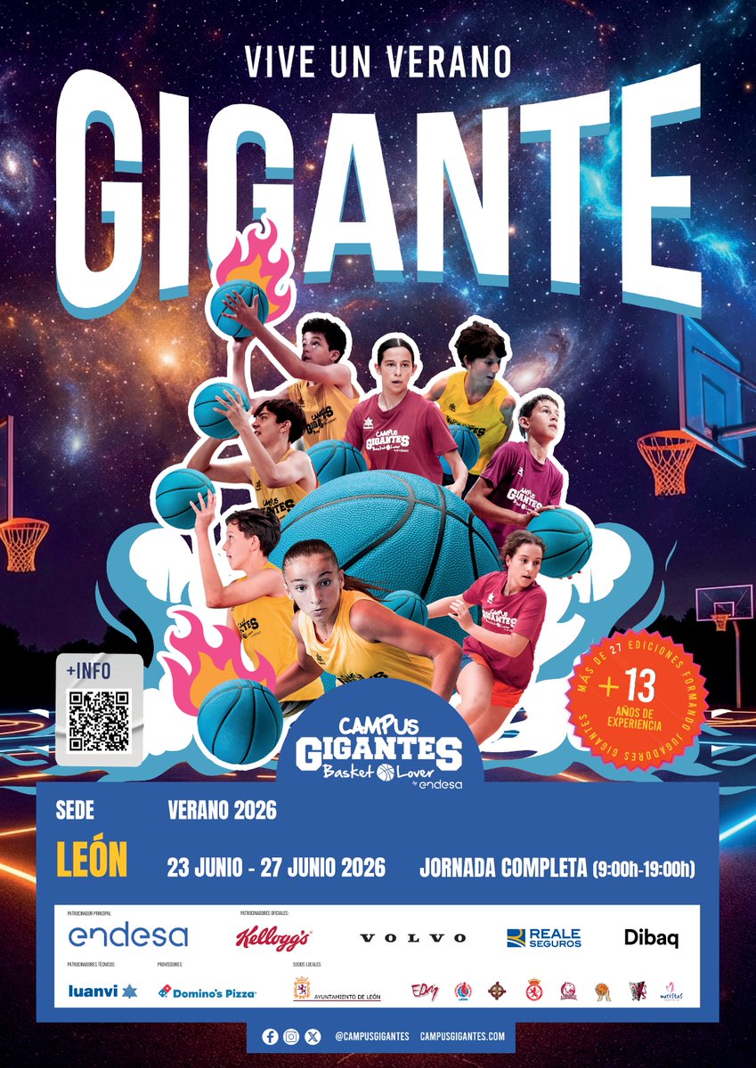 LeonAyto's tweet photo. ⛹🏀Vuelve el Campus Gigantes del Basket @CampusGigantes del 23 al 27 de junio a #LeónEsp, enmarcado en el programa de Campus Deportivos de Verano del #AytoLeón, que hoy su director Rafa Gil ha presentado al concejal de Deportes, Vicente Canuria.

📌https://t.co/28BY73TX6s https://t.co/uKPR9ScR8a