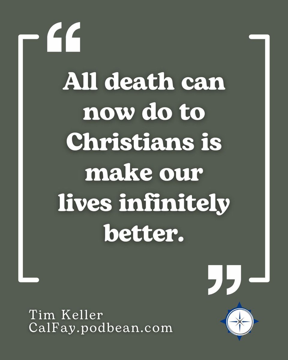 calvaryfay's tweet photo. Pastor Kirk quoted Tim Keller this past Sunday. Hear the sermon at https://t.co/ISmwq468nS. You can also find the podcast on Apple Podcasts or Spotify. https://t.co/Umi8POhCJF
