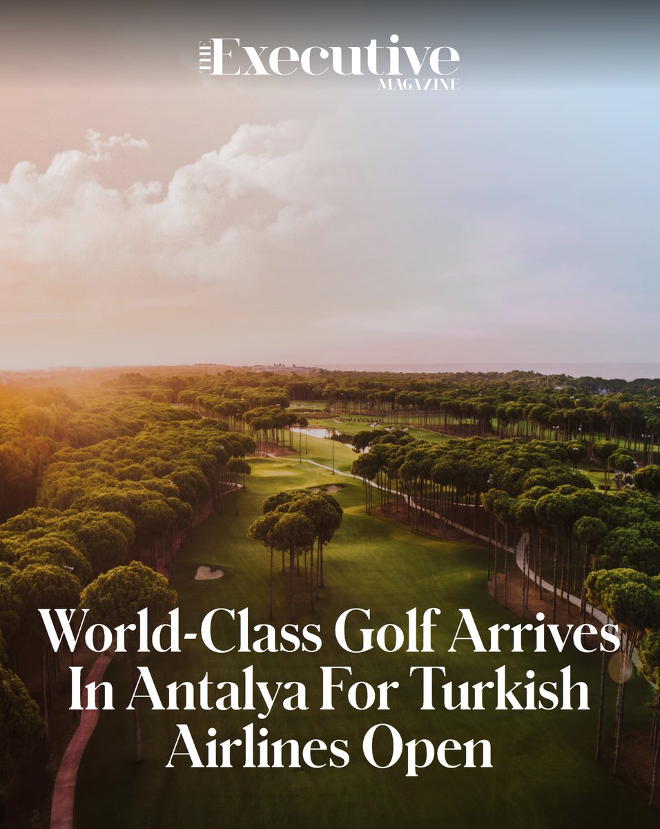 _The_Executive's tweet photo. Carya National Golf Club hosted one of the most celebrated editions of the Turkish Airlines Open to date, as the @DPWorldTour's showpiece event concluded in spectacular fashion. Sweden's Mikael Lindberg claimed a memorable victory. https://t.co/tCjdTQzkFG