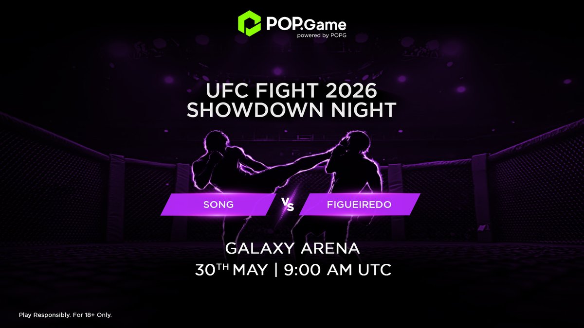 POPGameMain's tweet photo. This fight has fireworks written all over it 🔥

Two dangerous fighters. Knockout power on both sides. Everything to prove.

Who takes the win?

Song or Figueiredo? 👀

#UFC #Sports #POPGame #Entertainment https://t.co/Ysz230ozbo