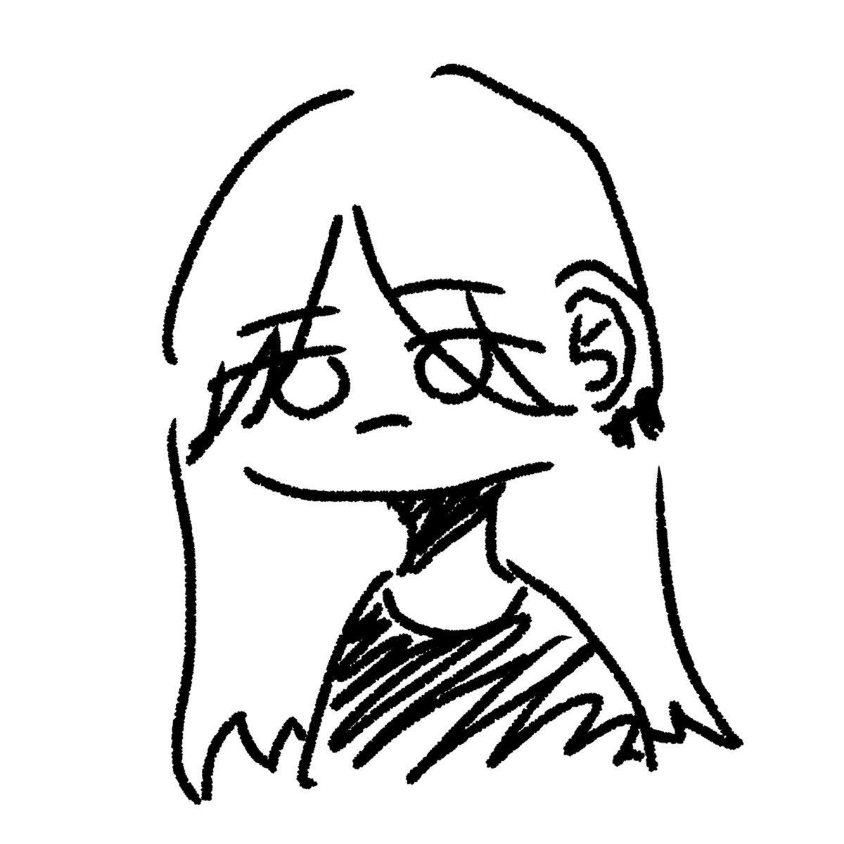 Naru2647's tweet photo. 久々自分描いたら絵柄ちょっと変わってて滅 https://t.co/7PKo630O3M