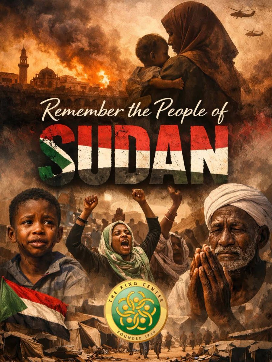 BlkHistStudies's tweet photo. Remember the people of #Sudan, who are suffering a genocide and the world’s largest displacement crisis, with over 15 million people displaced and 33.7 million needing aid. Famine is occurring, healthcare has collapsed, and over 90% of children lack access to education. https://t.co/GS4Y65V4yd