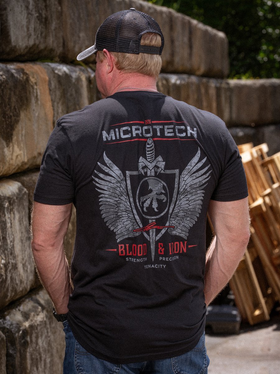 microtechknives's tweet photo. Blade Show is just around the corner and it's about time you get prepared. 

Dropping tomorrow @ 5pm EST, our exclusive Blade Show 2026 Microtech® T-Shirt and Tactical Tote Bag.

Everything you need to survive the biggest knife convention on the planet. Live tomorrow @ 5pm EST. https://t.co/9HFsyQlZCj
