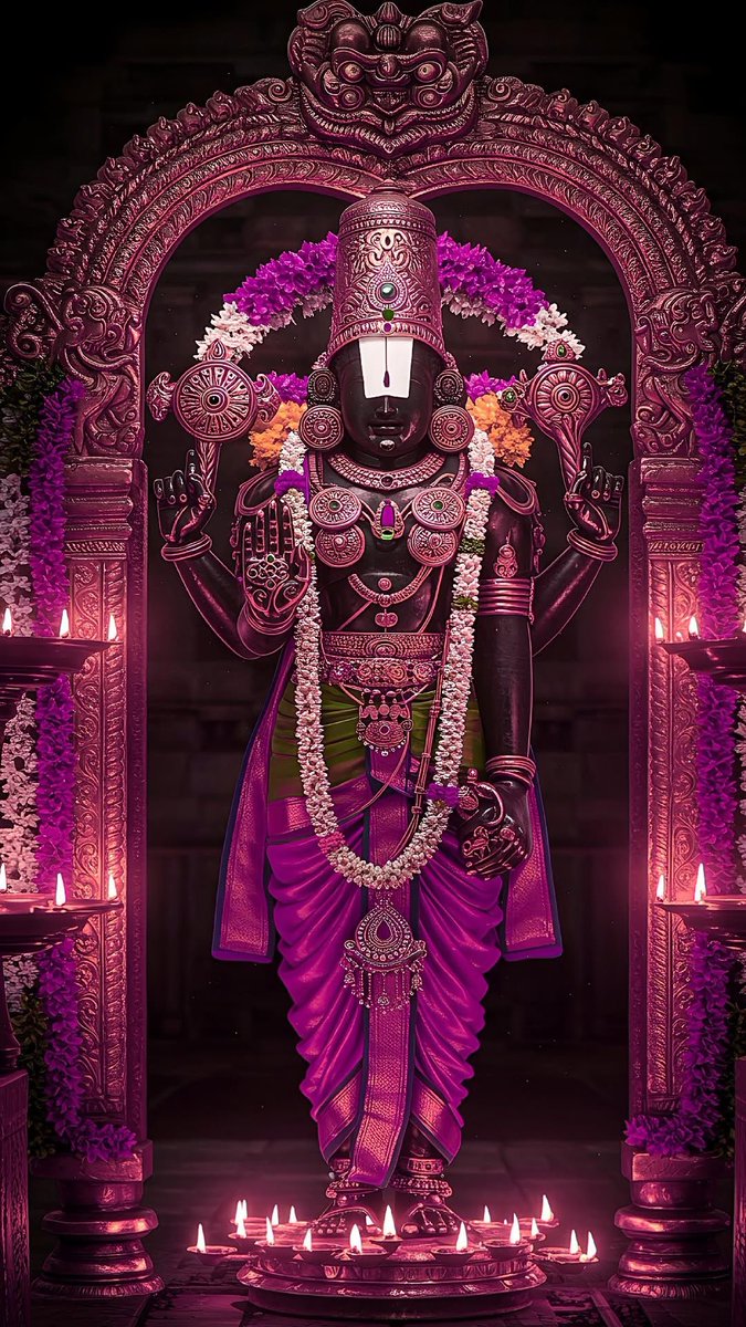 VishnuDevotees's tweet photo. Om Namo Venkateshaya ! 🙏 

#OmNamoVenkateshaya #VishnuDevotees https://t.co/cx9KfJR2az