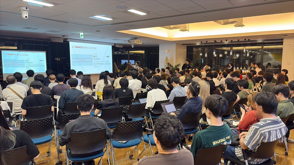 ai_agent_ug's tweet photo. 【御礼】Codex Meetup Osaka #1 が終了しました 

100名を超える方にご参加いただき非常に盛り上がるイベントとなりました。
ご参加・ご登壇いただいたみなさま、ありがとうございました！

今後も大阪・各地でイベントを続けていきますので、今後もよろしくお願いいたします！！
#CodexMeetupOsaka https://t.co/82oh9sDtMo