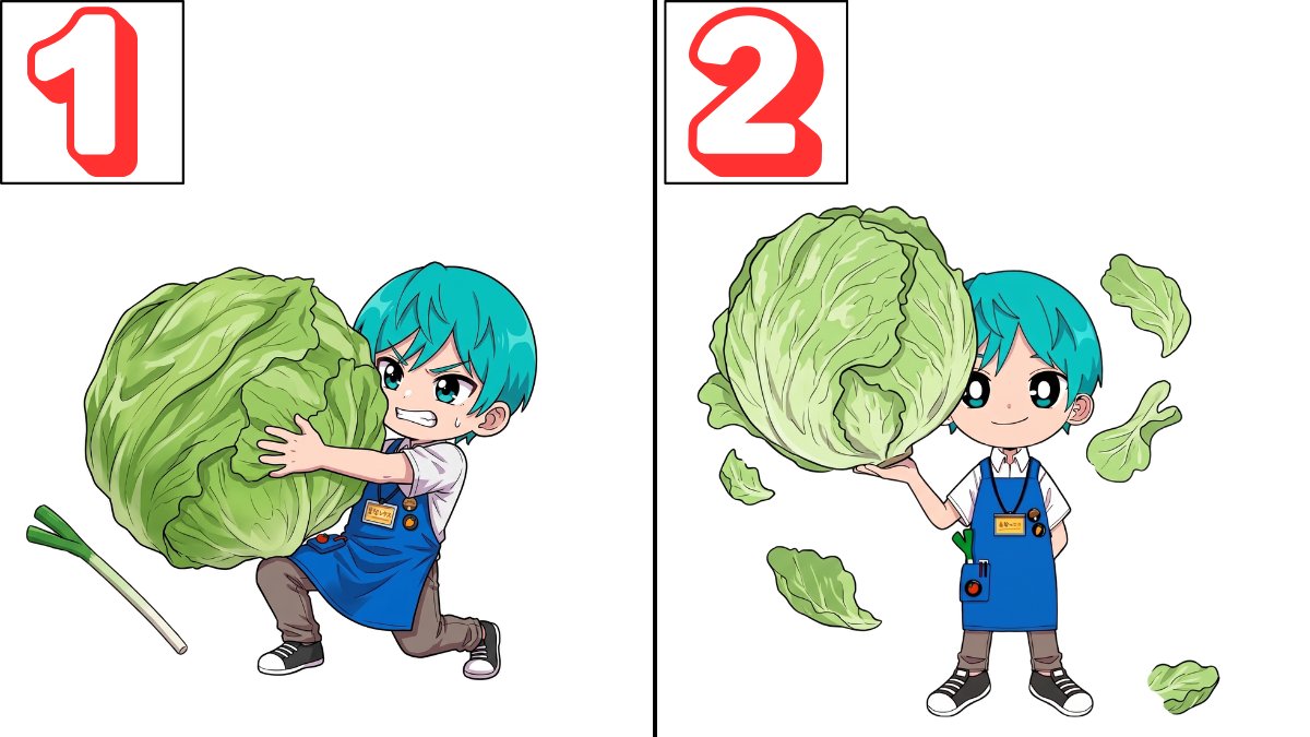 tetsublogorg's tweet photo. おいしいレタスはどっち？

1. ずっしり重いレタス
2. 見た目のわりに軽いレタス

リプで答えて！！ https://t.co/FVAiLOGzqX