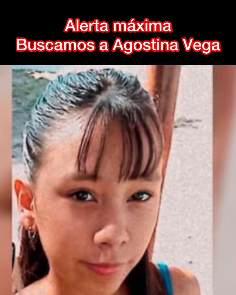 mujeresquenofu1's tweet photo. MÁXIMA DIFUSIÓN.
Agostina Vega 14 años, el  23/5 salió de su casa a las 22.30 hs en el Barrio Cordobés de General Mosconi y tomó un remis, se habría encontrado con Claudio Barrelier hasta ahora principal sospechoso y detenido. La estamos buscando. Por favor difundir. https://t.co/ybCu9uE9sC