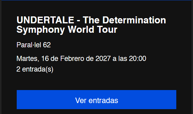 kendappa's tweet photo. Lo de pelear unas entradas del concierto de Undertale no lo esperaba en mi tarjeta de bingo de 2026. La parte de elegir asiento era una discoteca de puntos apareciendo y desapareciendo. En fin, mi enhorabuena a los que lo consiguieron. https://t.co/eNZ9qskGpv