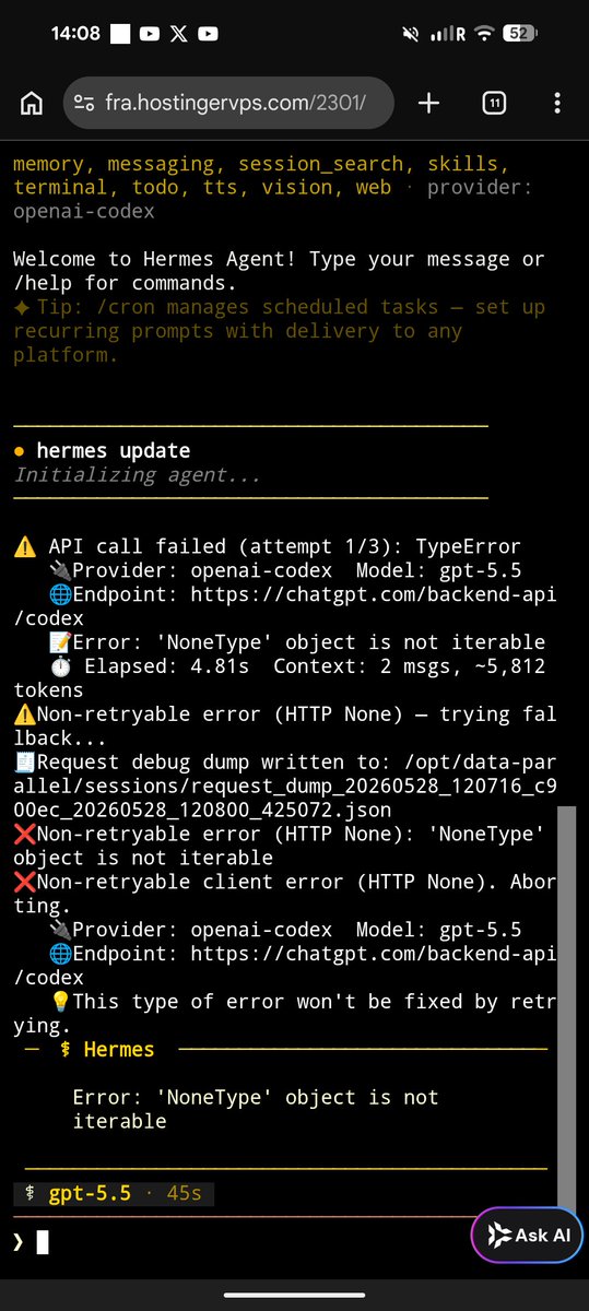 guy_hodl's tweet photo. @xyberfeed This is completely breaking me. I can't update because of that issue but I should update to resolve it? https://t.co/rxkBuHBCQF