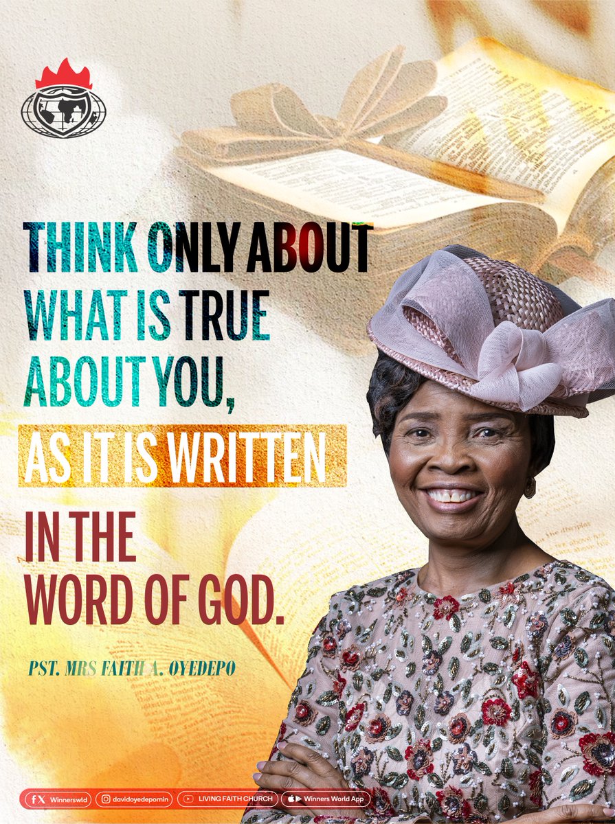 WinnersWLD's tweet photo. If you want to influence your behaviour, you have to first change your thinking! Retrain yourself to think only about what is true about you, as it is written in the Word of God. https://t.co/8BzdRP4SUz