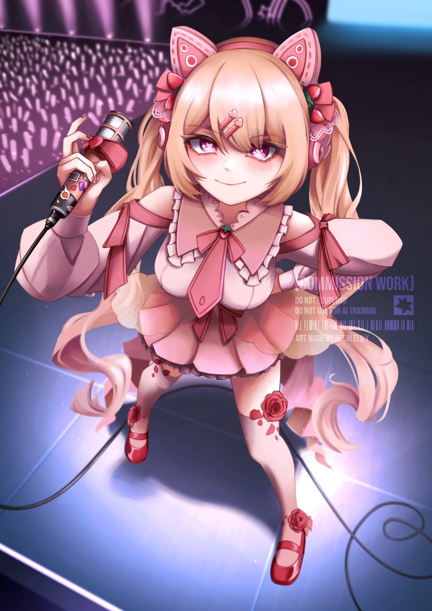 RegaleLily's tweet photo. Commission 😊✌️ https://t.co/taeDlM9UTg